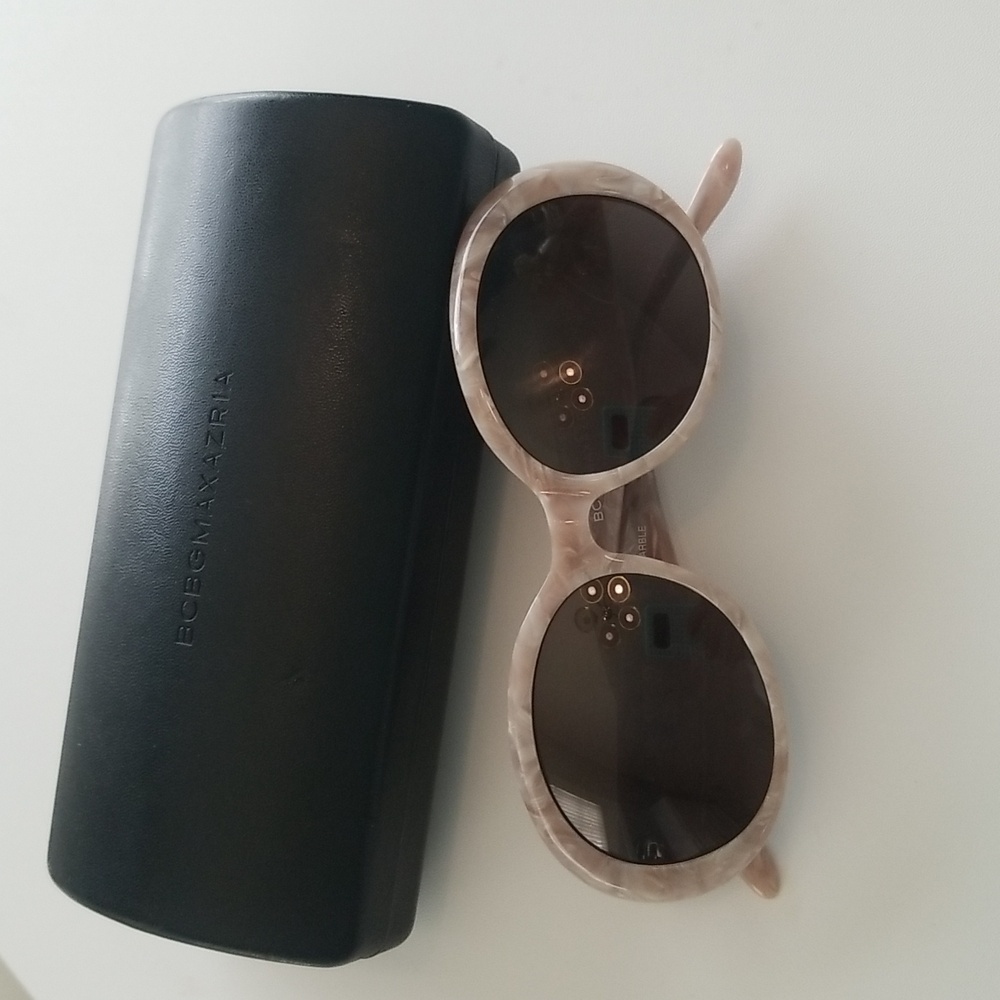 BCBGMaxAzria Sleek Black Leather Accessory